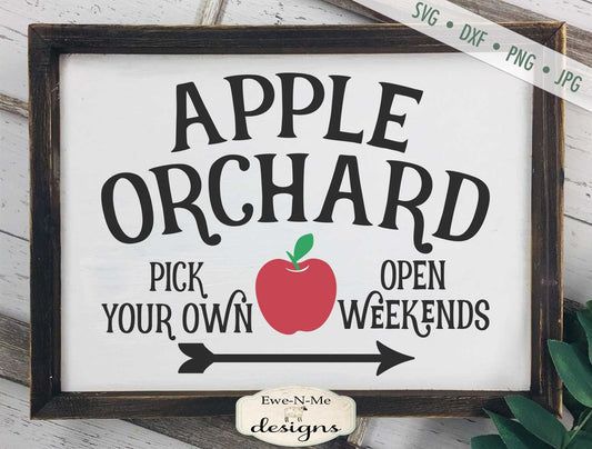 Apple Orchard - Pick Your Own - SVG